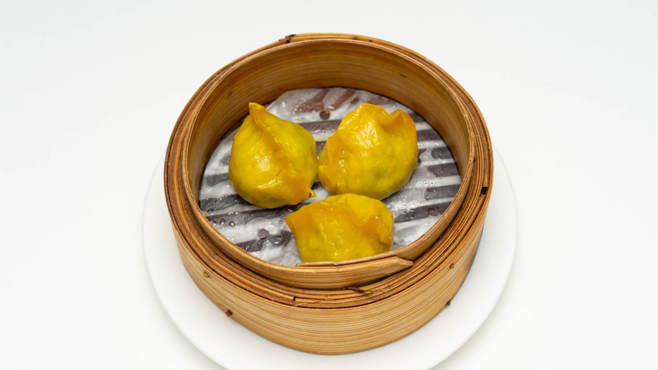 Steamed Vegetarian Dumplings (3 pieces) 素饺