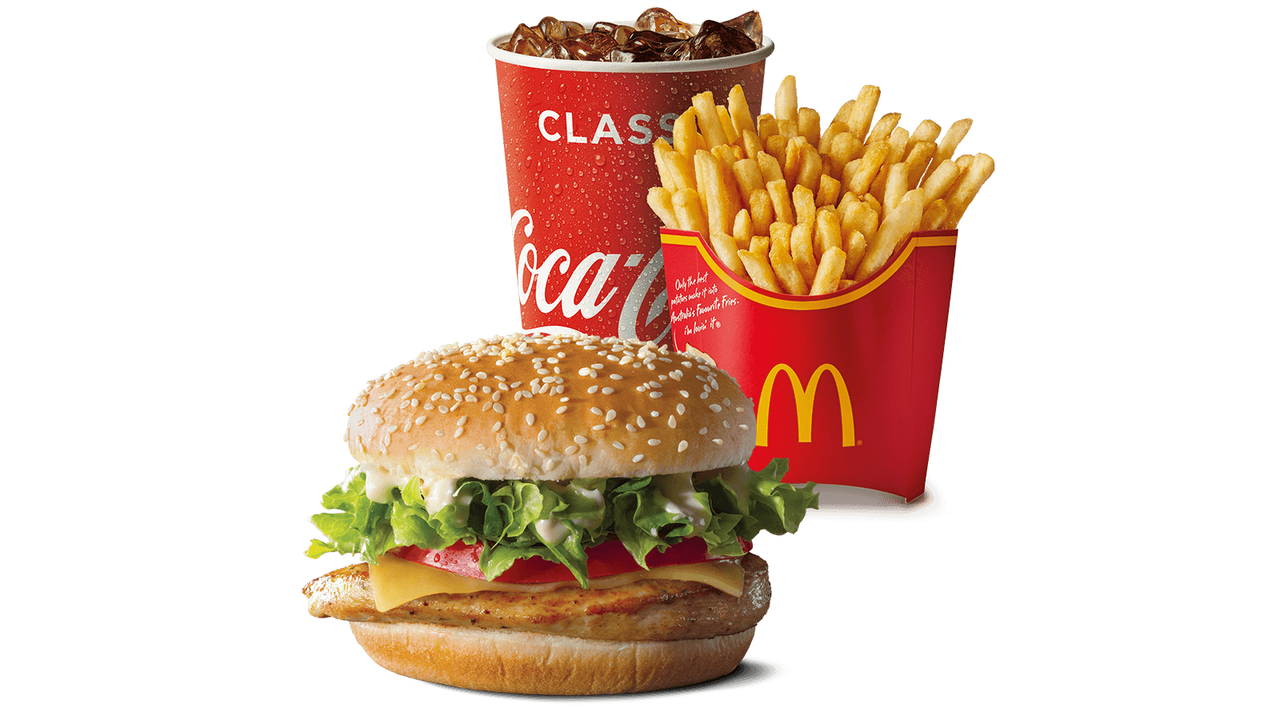 Grilled Chicken Deluxe Burger