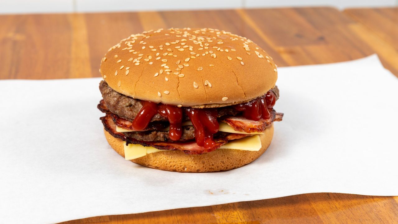 Bacon Double Cheese Burger