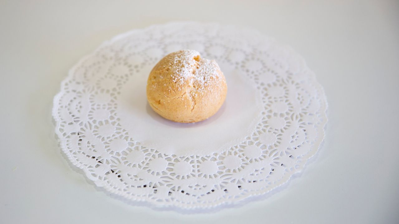 Profiterole (Dusted with Icing Sugar)