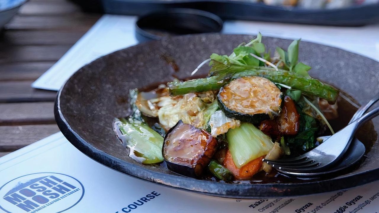 Stir Fry Green Vegetables and Tofu