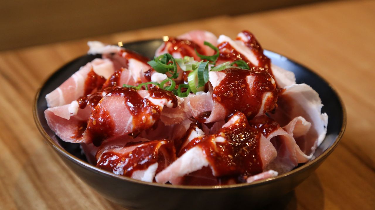 Thinly Sliced Pork Belly