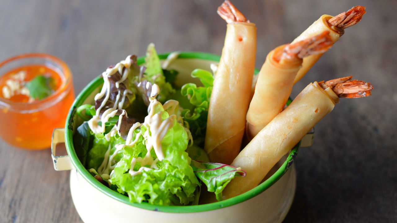 Spring roll (4 per serve)