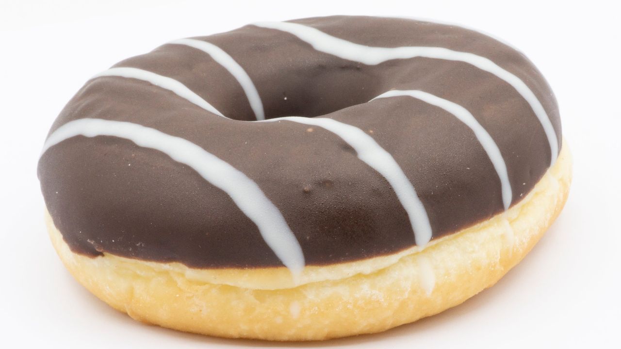 Choc Drizzle Donut