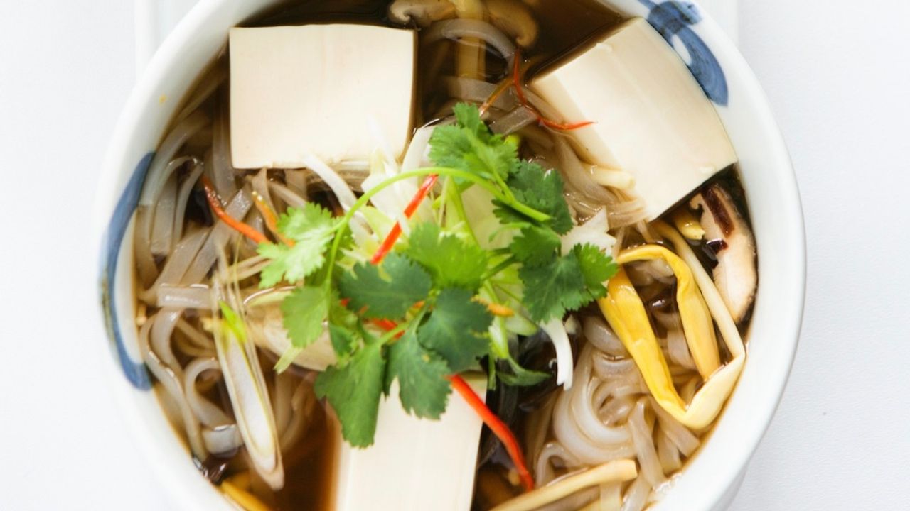 Vegan Mushroom & tofu Pho
