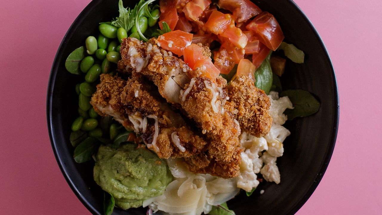 Chicken Katsu Salad