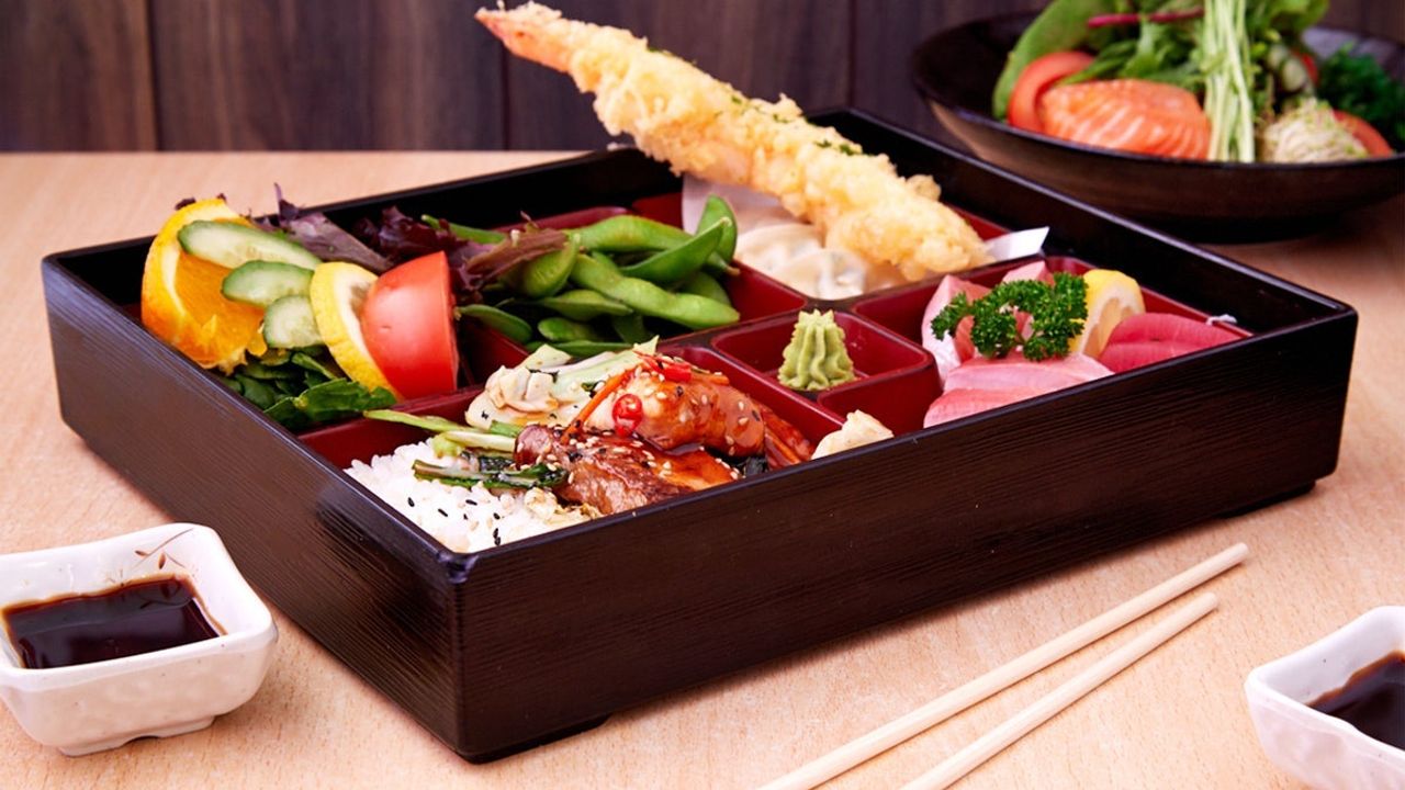 Salmon Teriyaki Bento