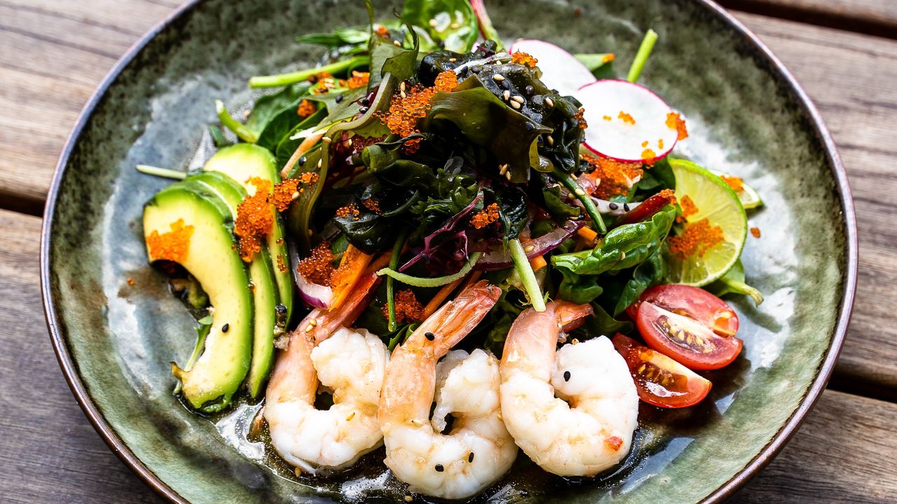 Prawn & Avocado Salad