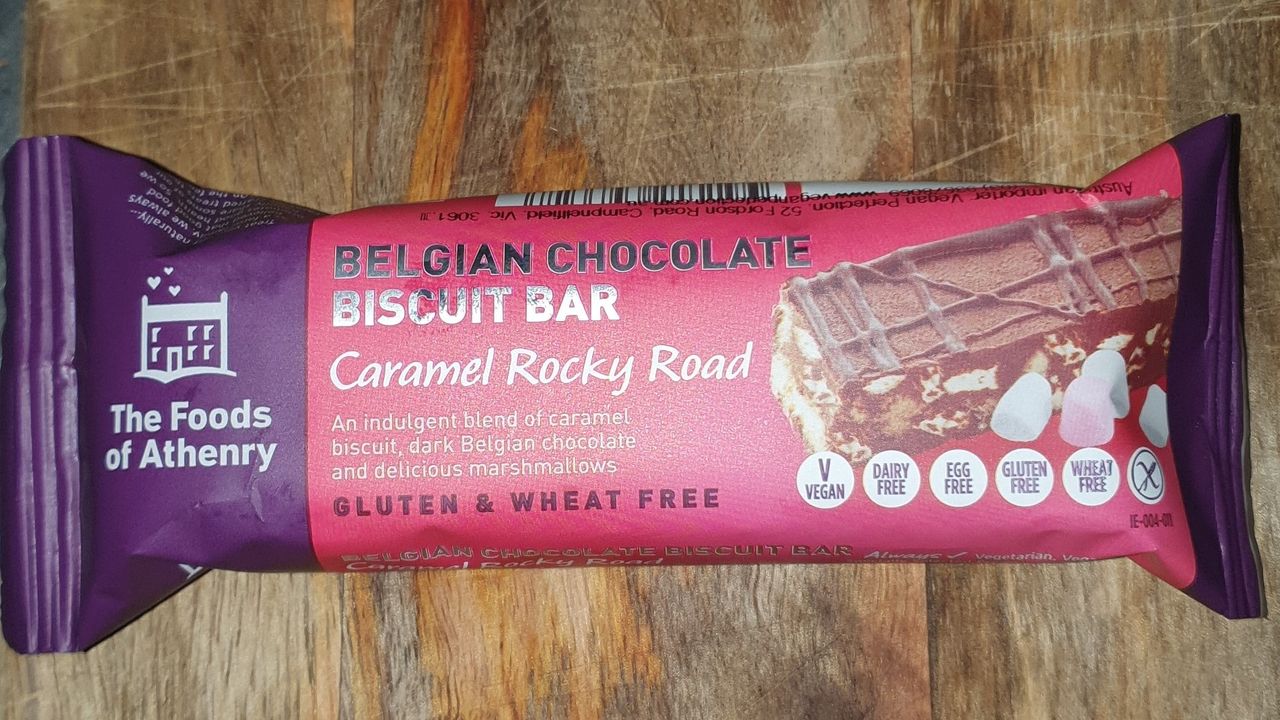 Belgian Chocolate Biscuit Bar Wheat Free