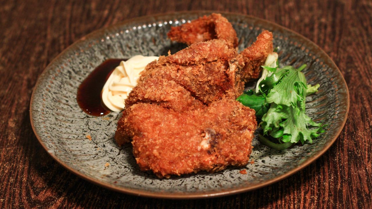 Japanese Style Crumbled Fried Pork Chop