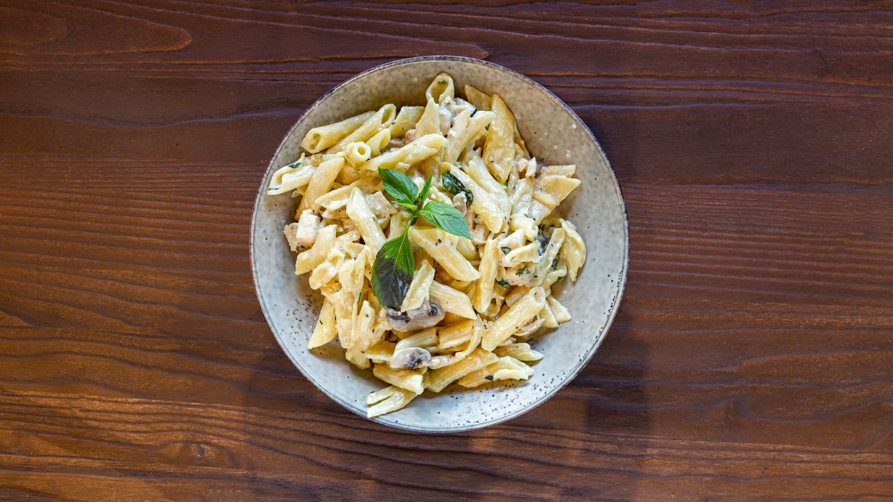 Chicken and Mushroom Pasta