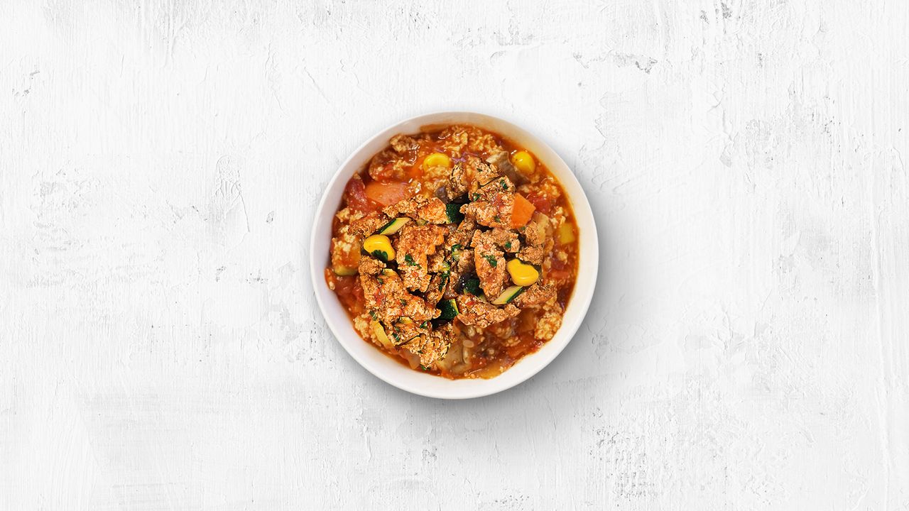 Grande Veggie Rancheros with Tofu (GF, VG)