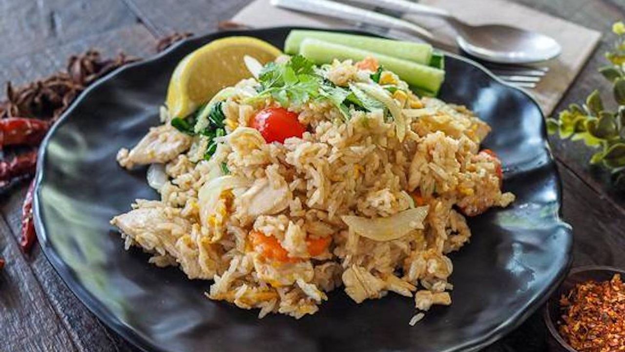 Fried Rice with Chicken