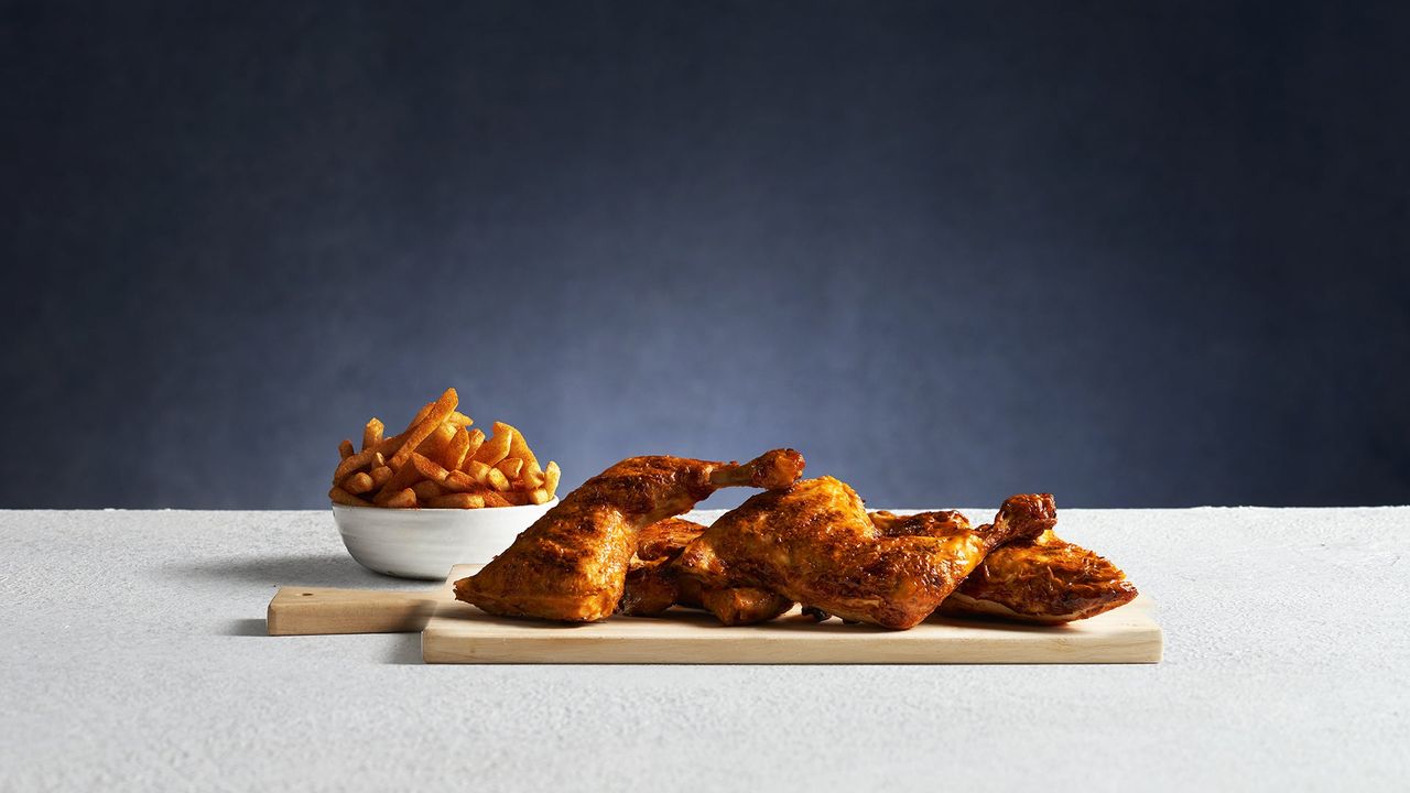 Whole PERi-PERi Chicken with 1 Large Side