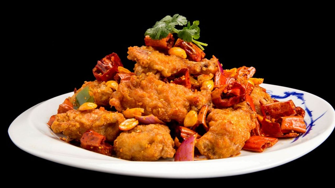 L10. Fragrant Crispy Chicken Ribs with Szechuan Dry Chilli