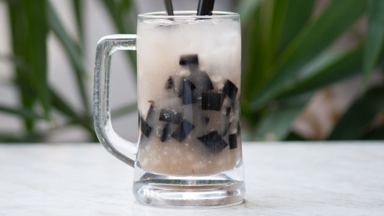 MF08 Barley Grass Jelly (iced)