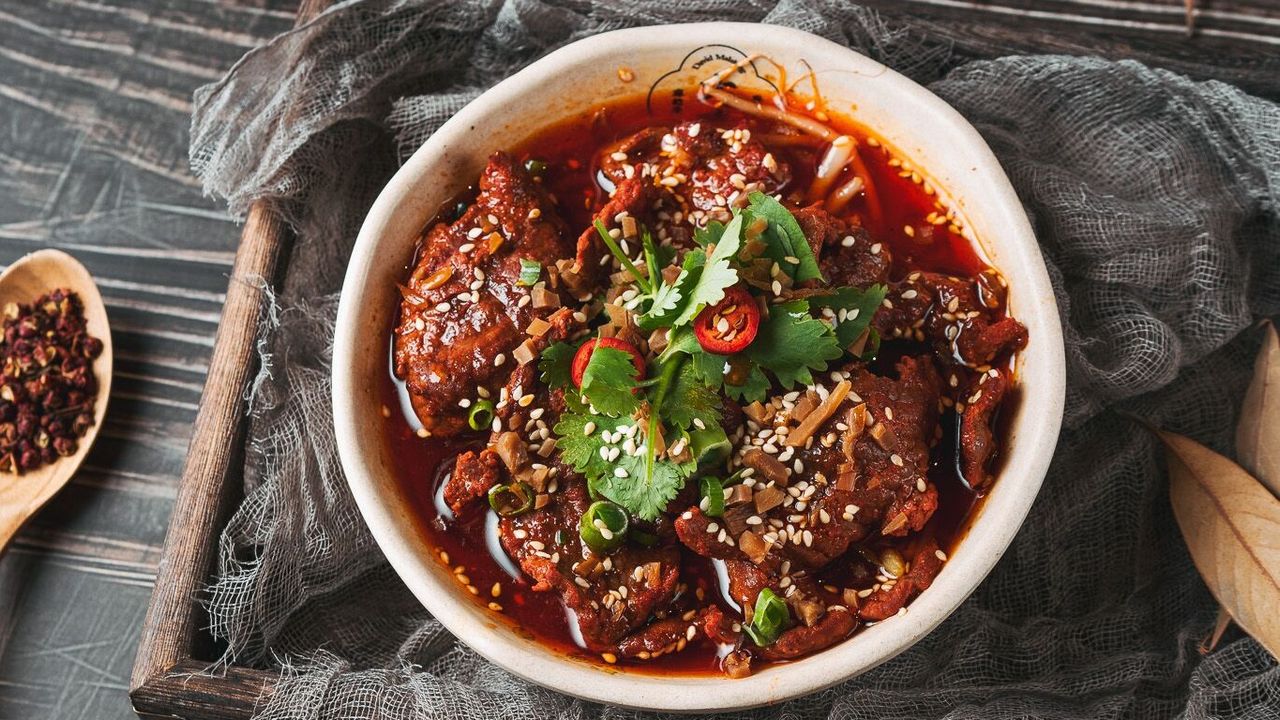 Sichuan Style Spicy Beef