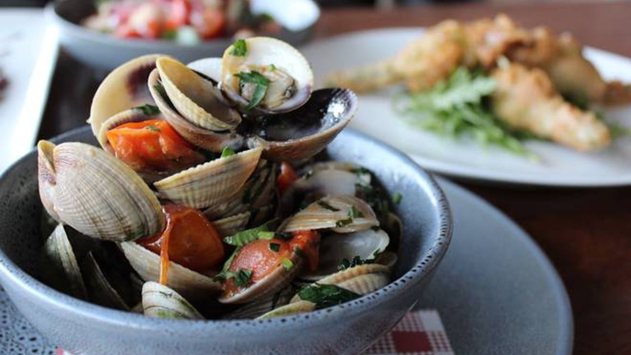 Vongole in bianco