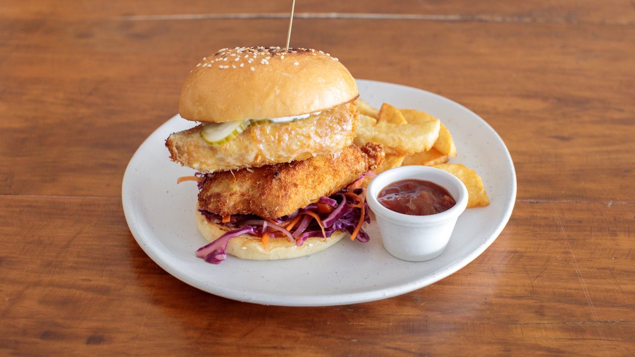 Panko - Crumbed Chicken Burger