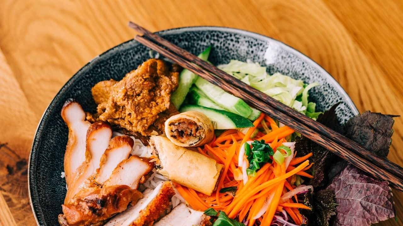 Grilled Pork Vermicelli Bowl