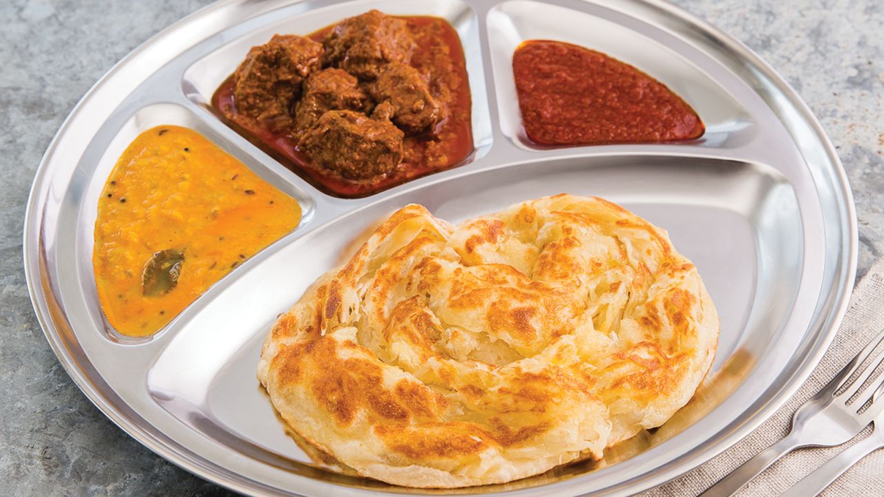 C11 Roti Canai with Beef Rendang