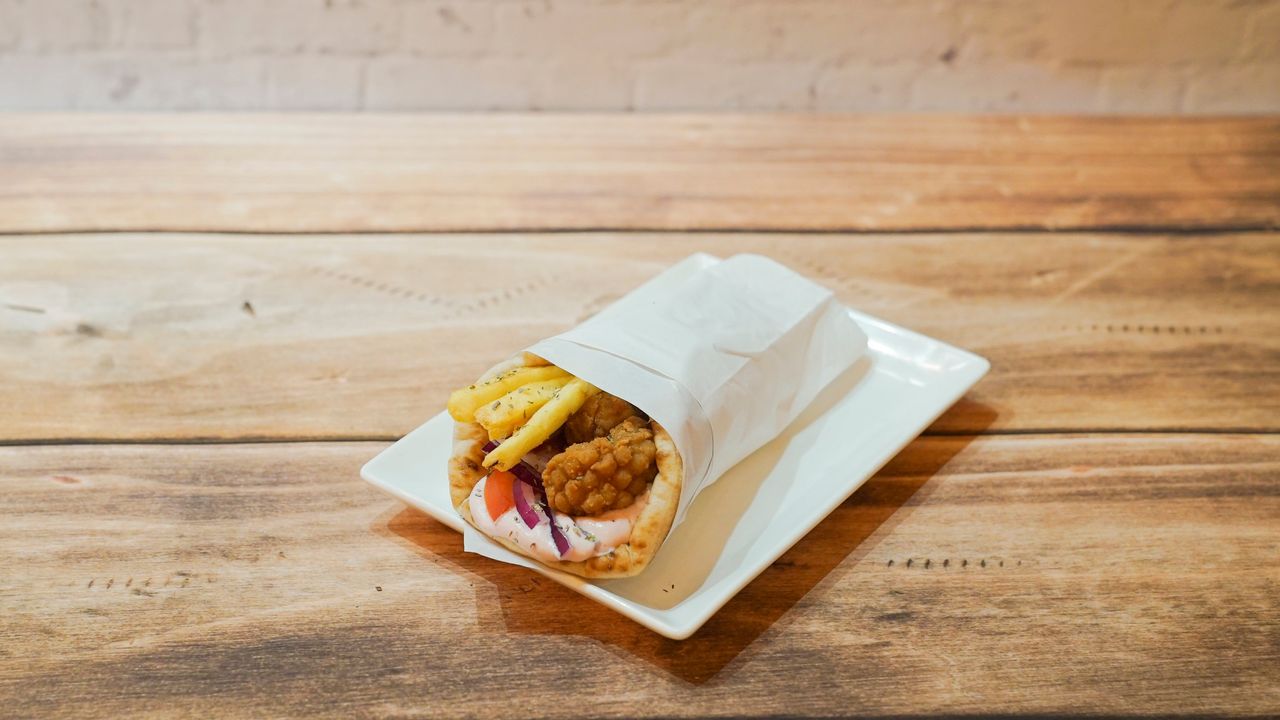 Calamari Souvlaki
