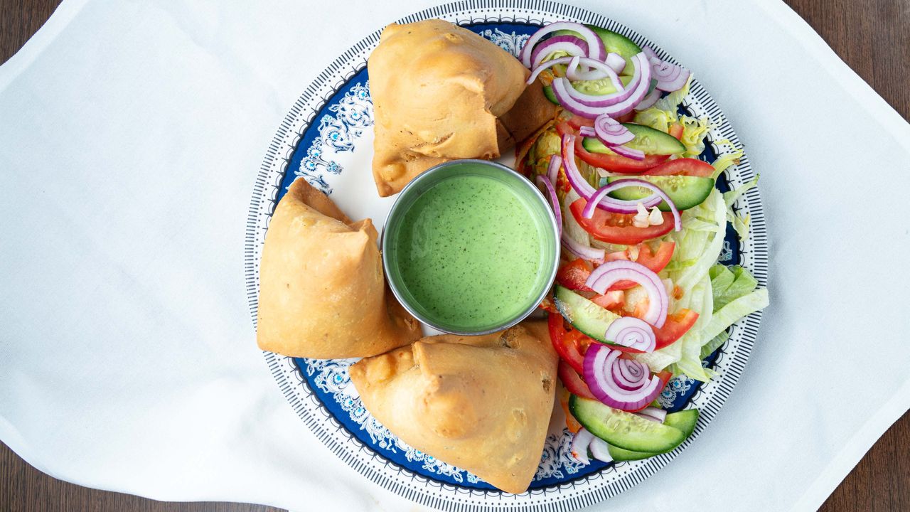 1. Veg Samosa