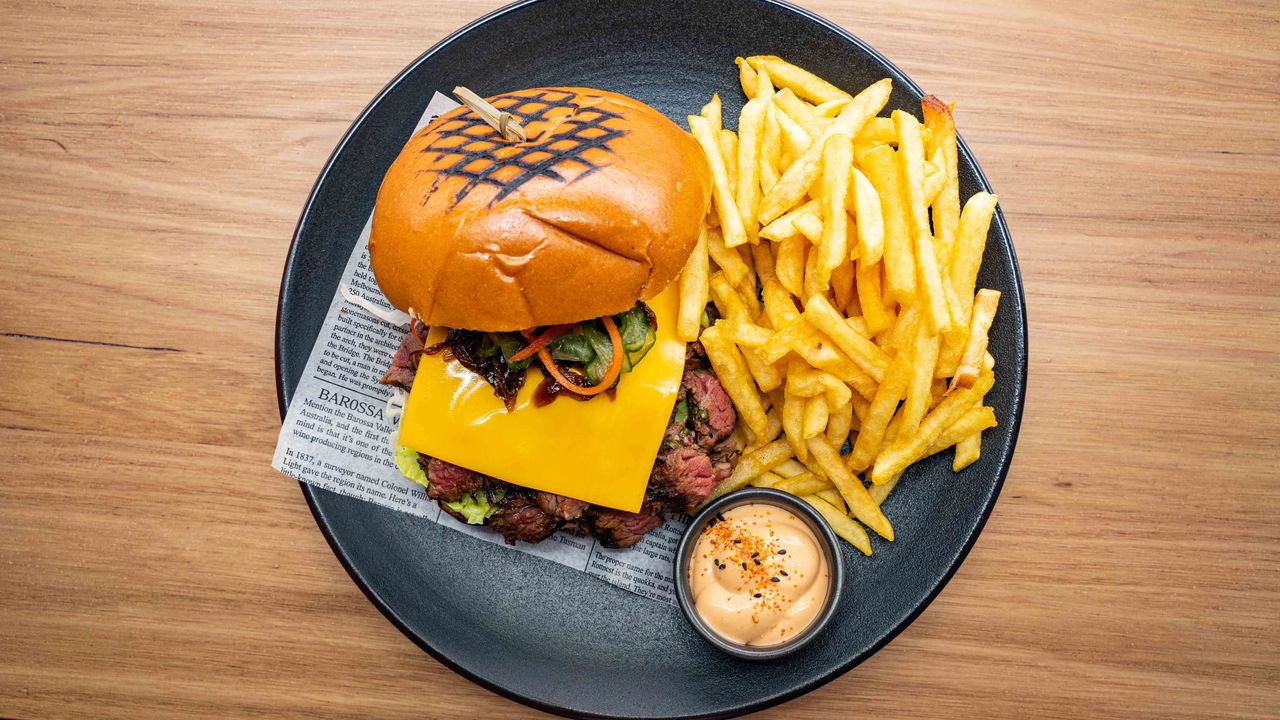 Bulgogi Steak Cheese Burger