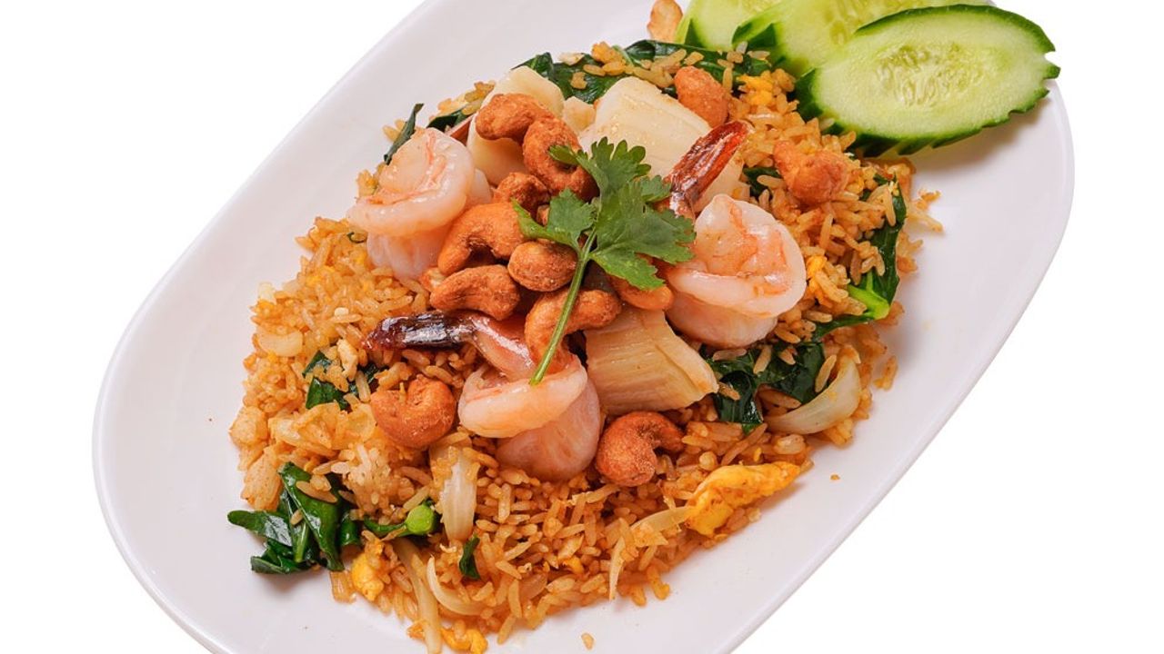 Siriwan Fried Rice with Prawns and Squid