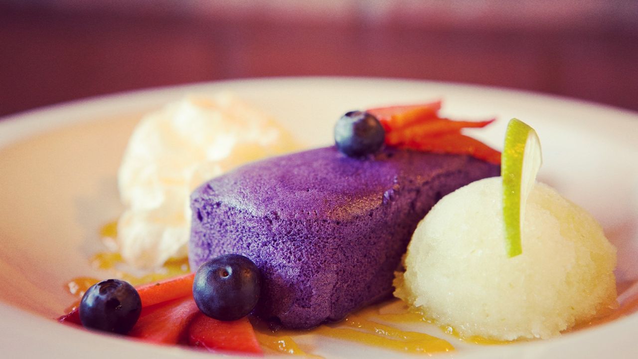 Purple Yam Cheese Cake