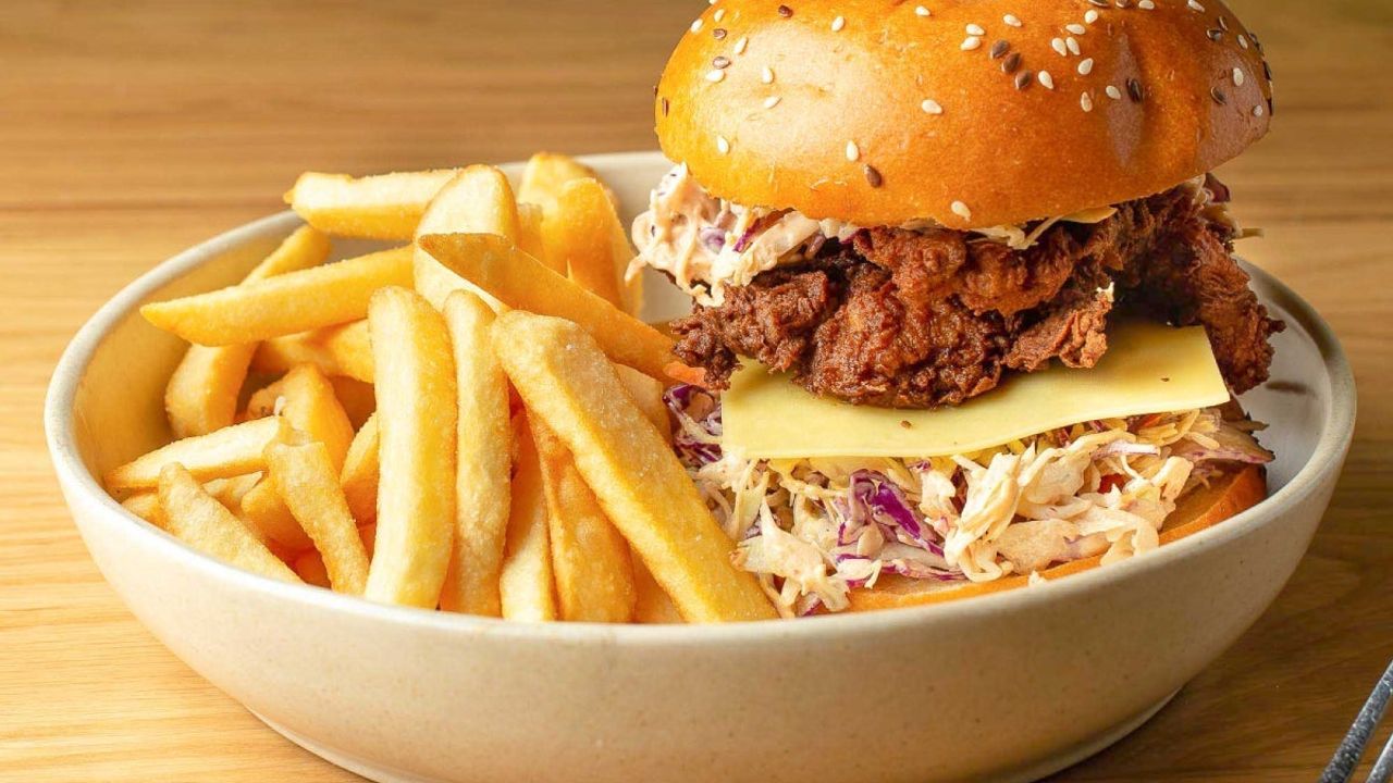 Fried Chicken Burger