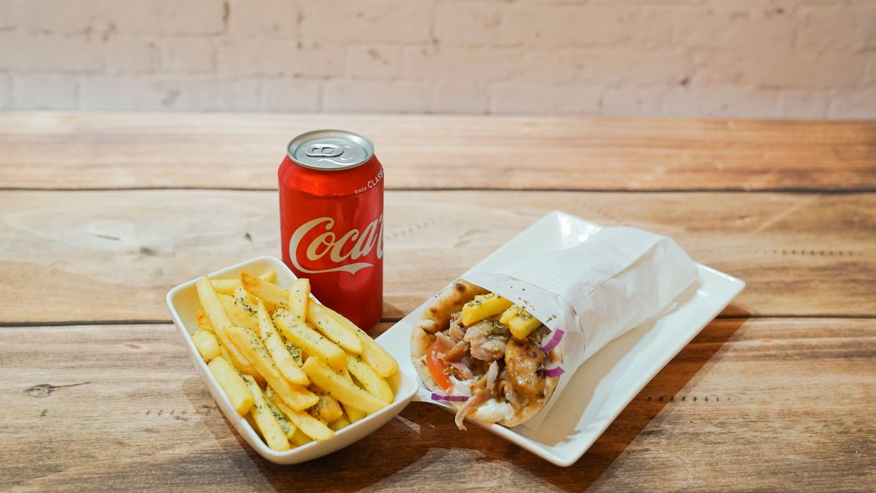 Chicken Souvlaki Combo