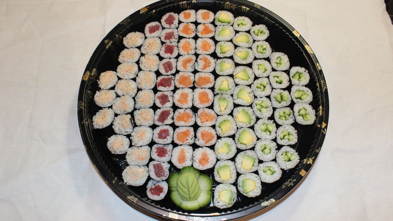 Baby Rolls party platter