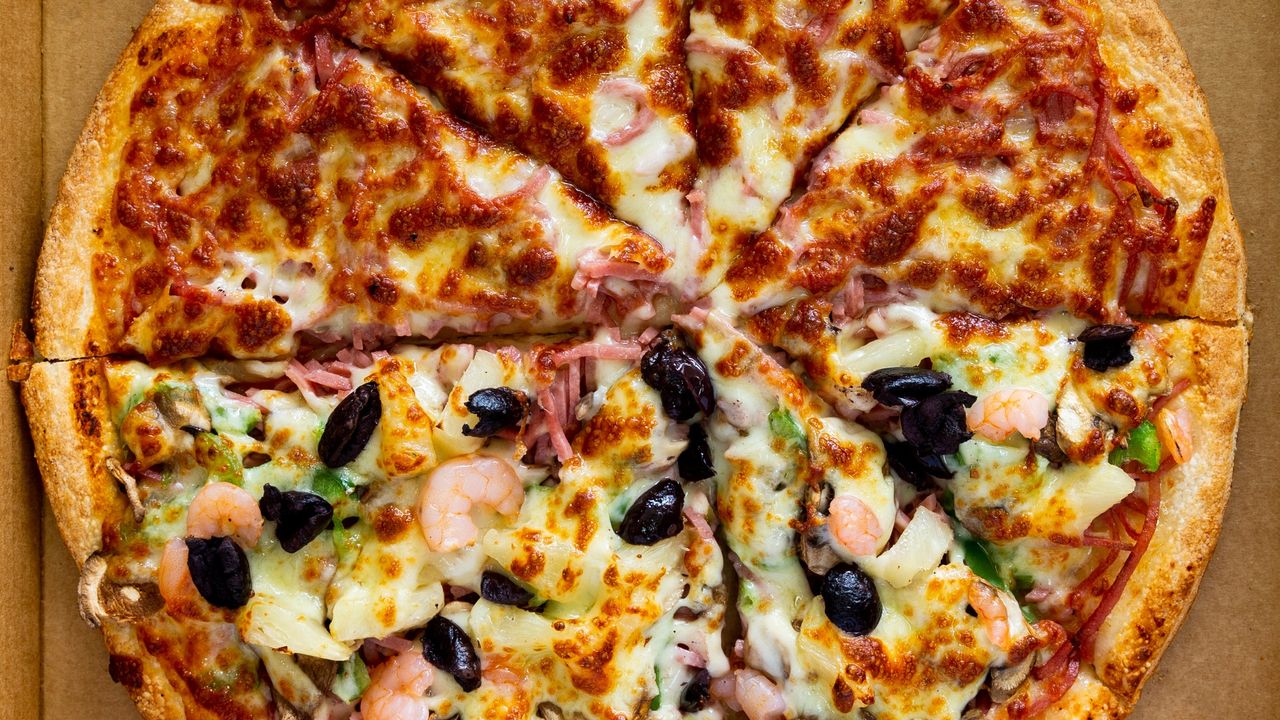 Half and Half Pizza