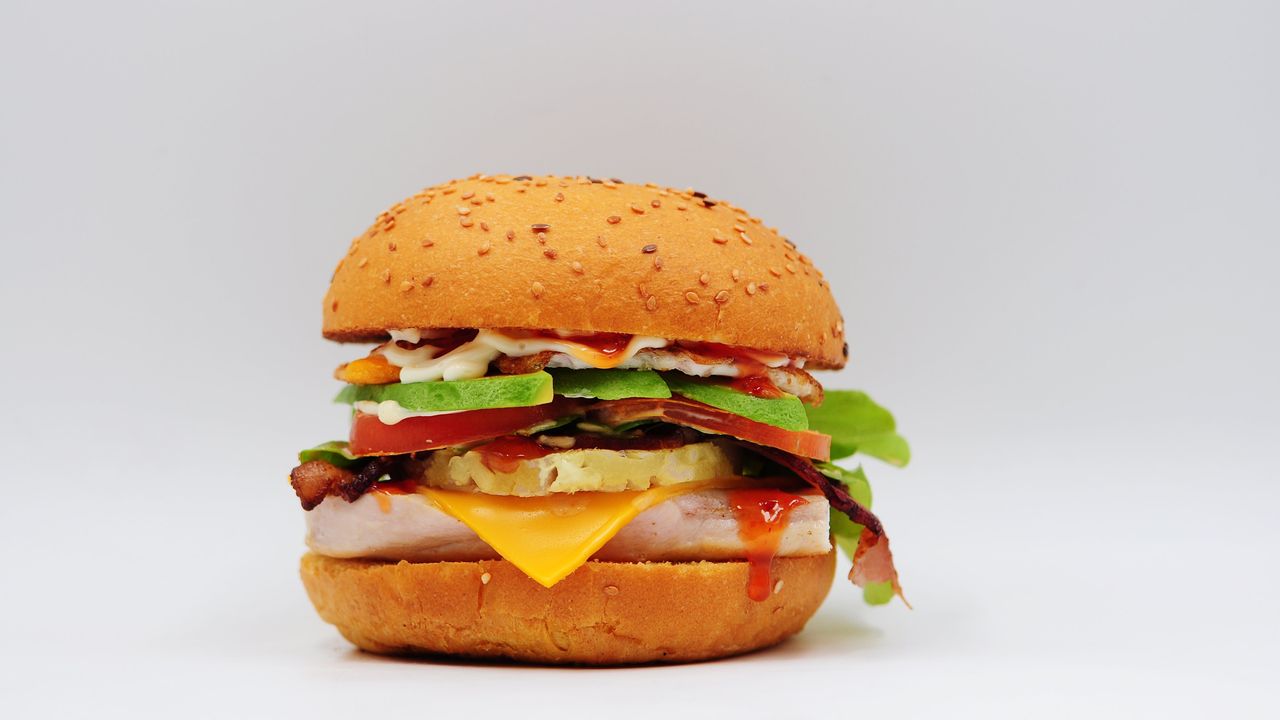 Hot Hawaiian Chicken Burger (Spicy)