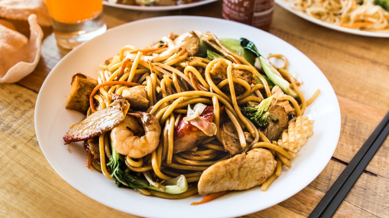 Mr Noodles with the Lot