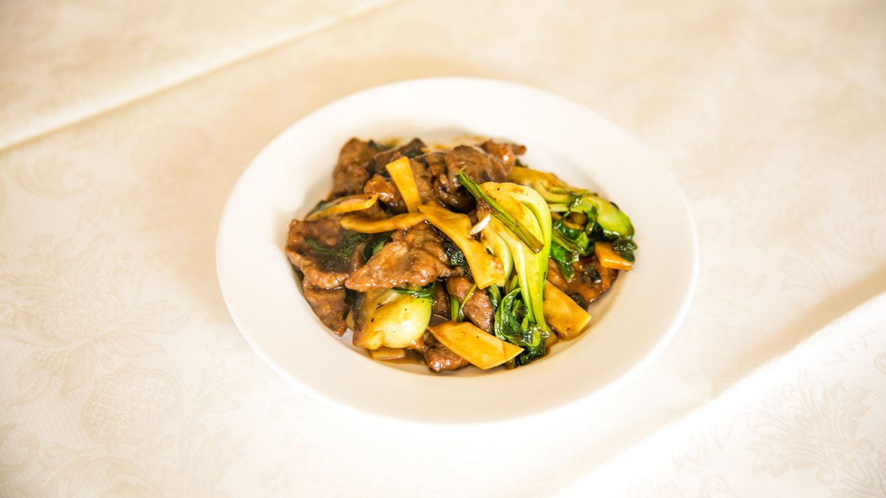 Sliced Beef with Black Bean Sauce