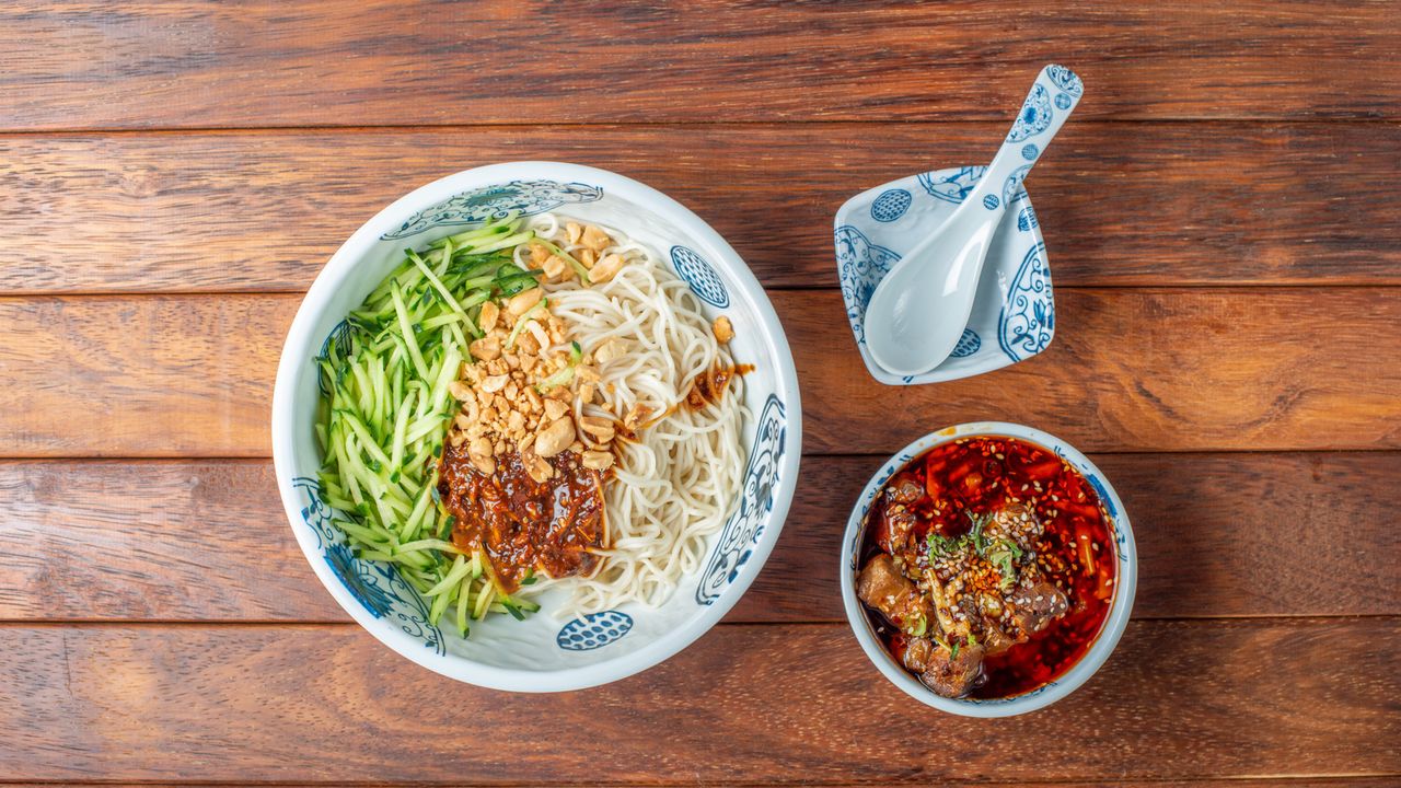 Spicy Pork Belly Dry Noodle