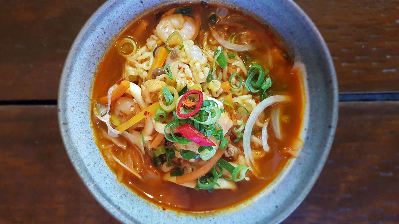 Spicy Seafood Ramen