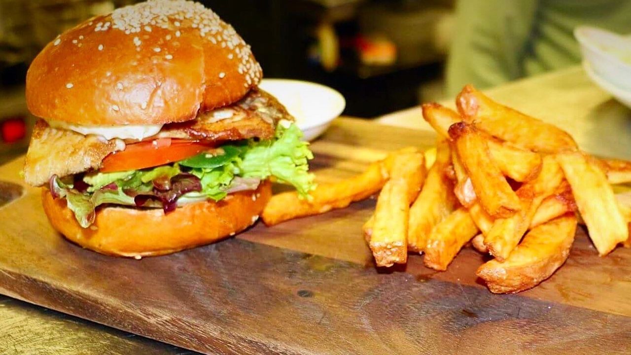 Portuguese Chicken Burger
