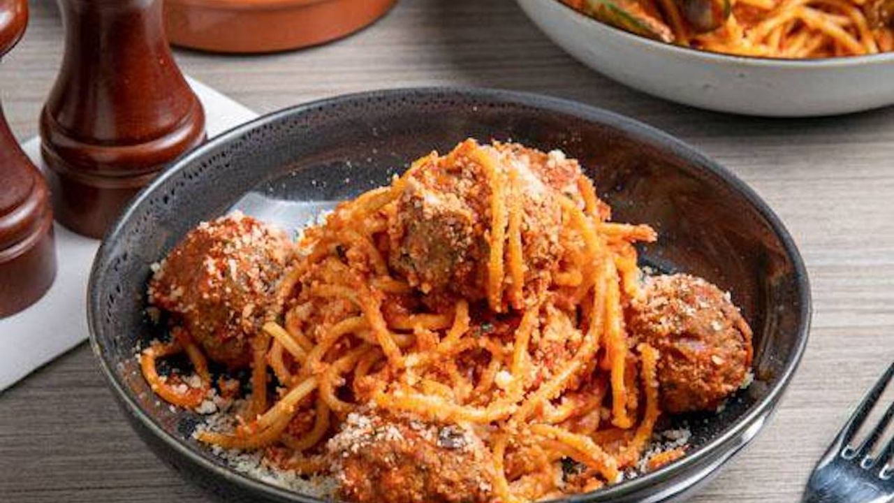 Spaghetti & Wagyu Meatballs