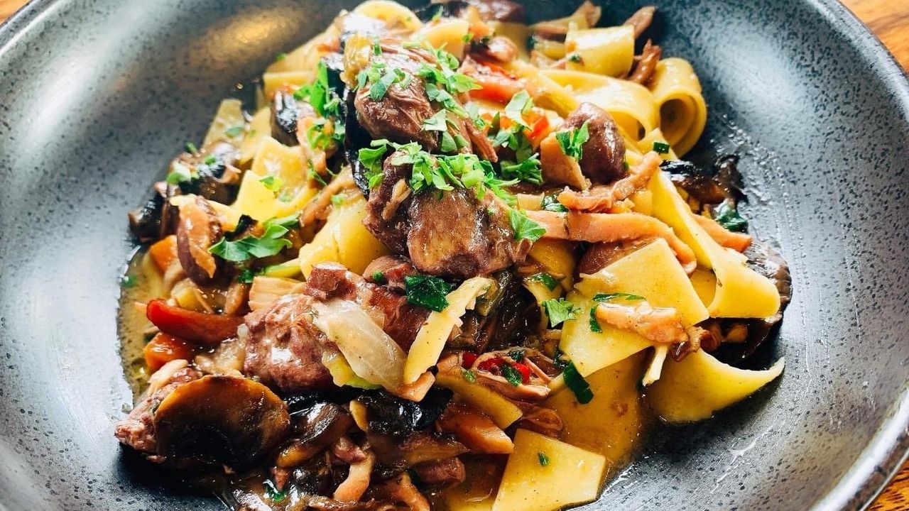 Pappadelle with Chicken Casserole