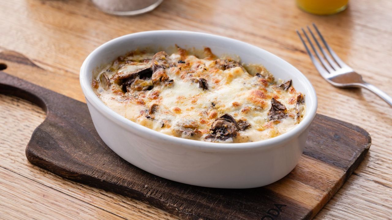 Truffle and Mushroom Mac n'Cheese