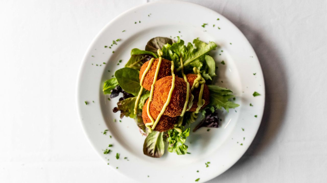 Breadcrumbed Arancini
