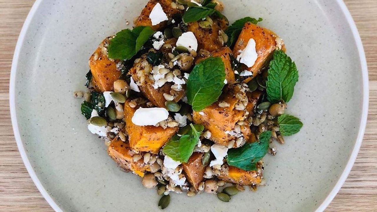 Roasted Pumpkin Salad