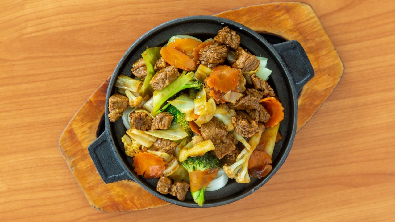 Beef Brisket Hot Pot with Rice