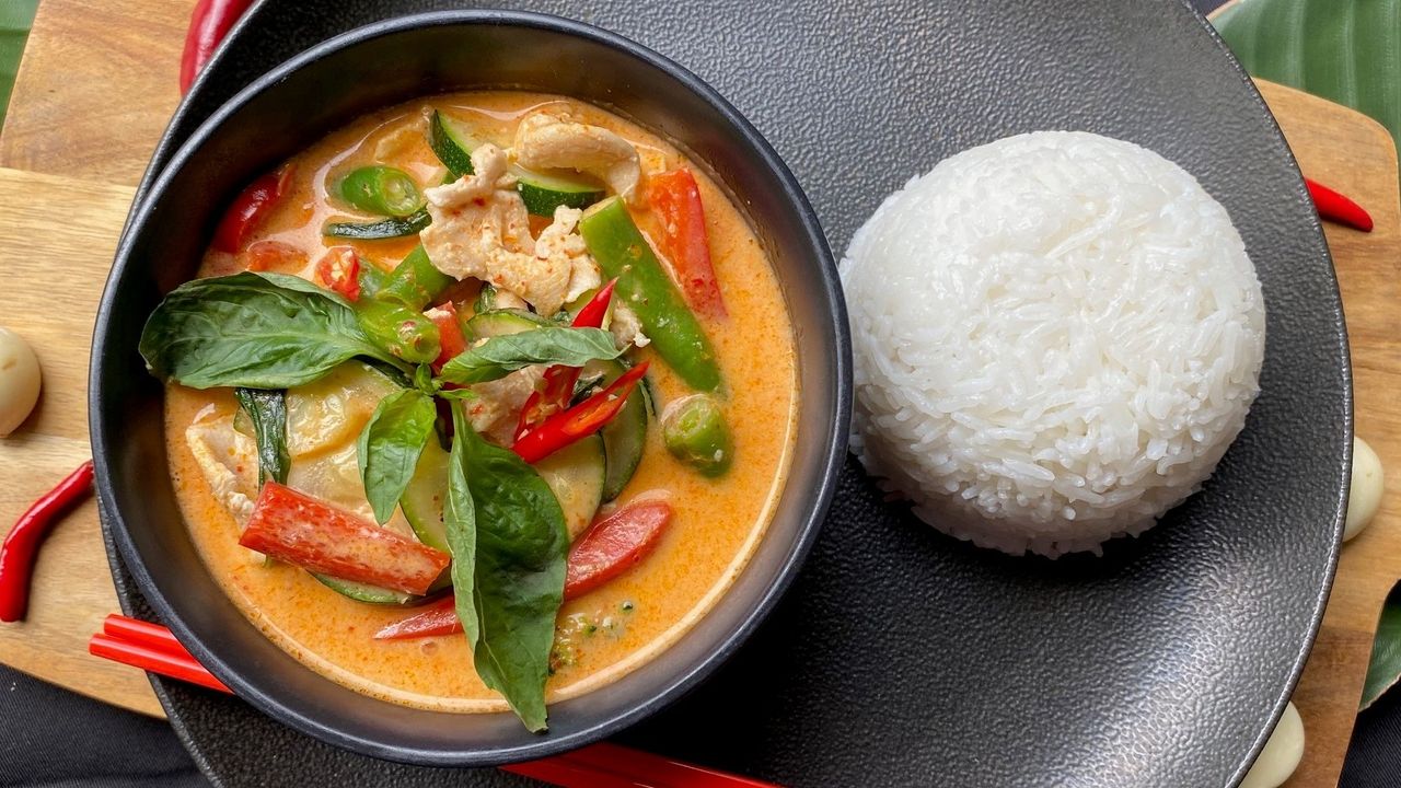 Red Curry with Rice