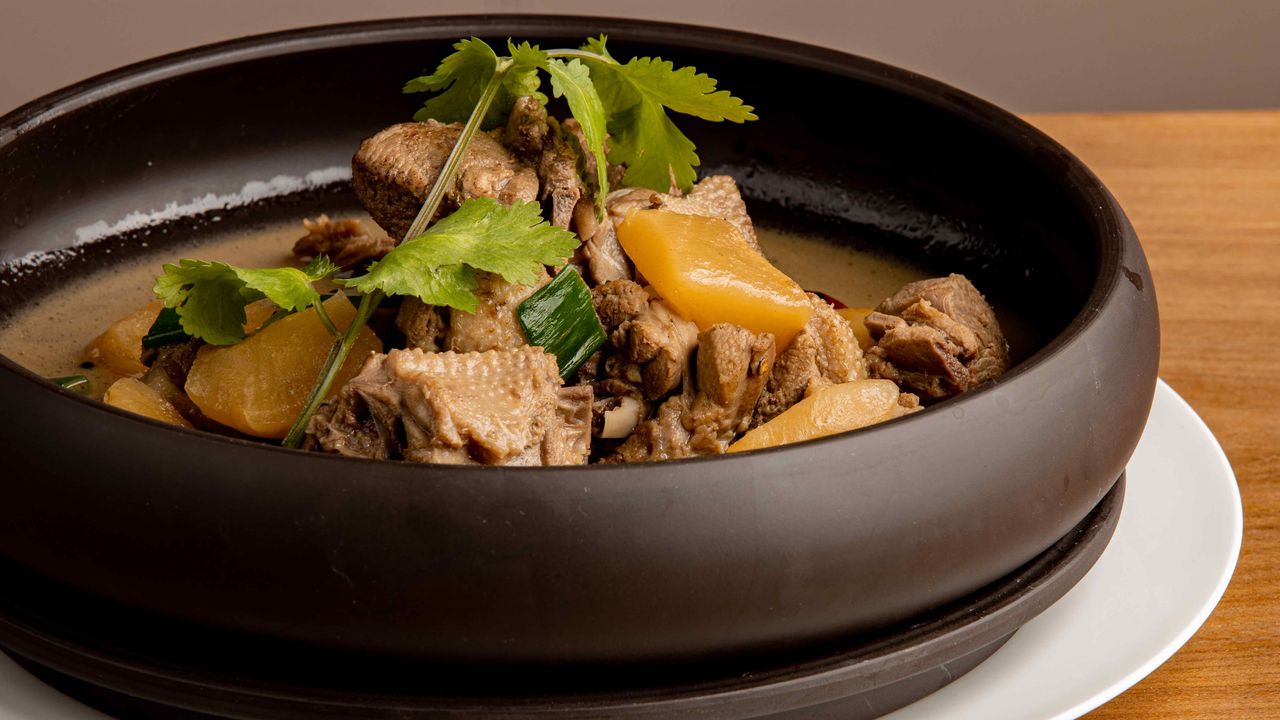 Braised Duck with Chinese herb