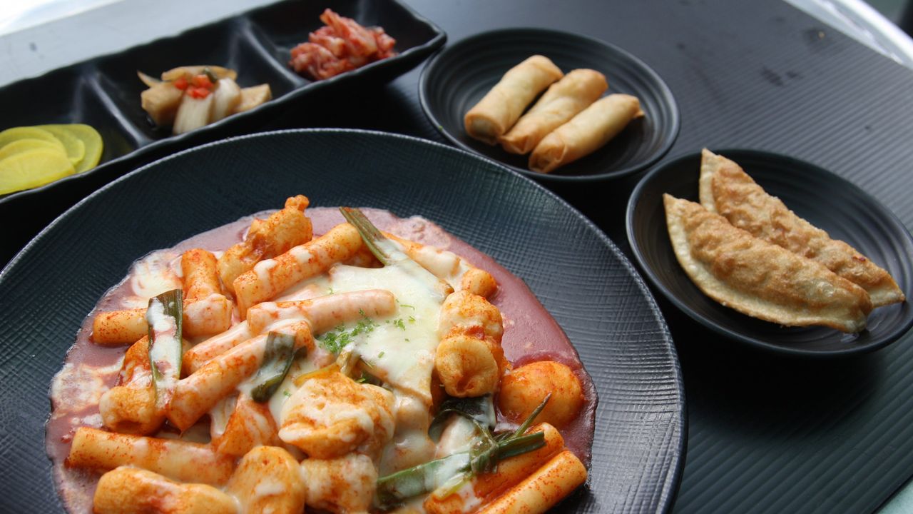 Rice Cake with Cheese