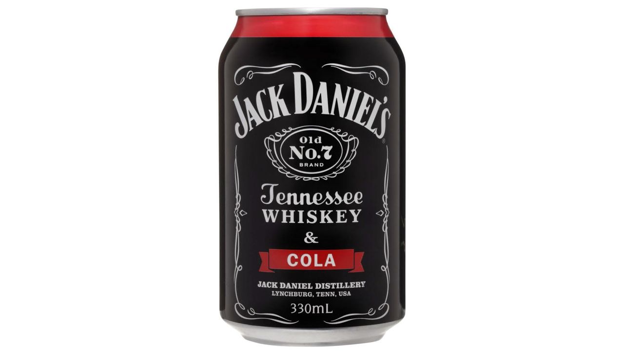 Jack Daniels and Cola Can 330ml (6 Pack)